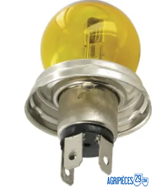 Ampoule jaune 40/45 W  culot type P45T