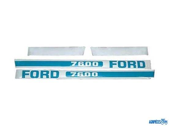 Autocollants Ford 7600