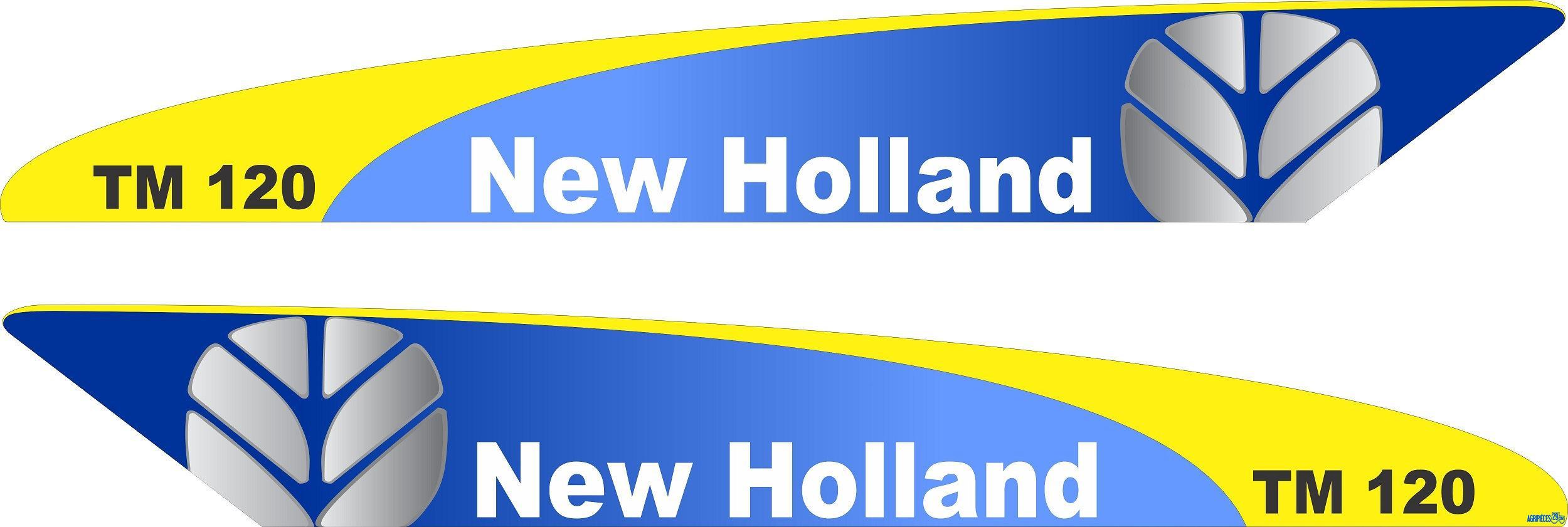 Autocollants New Holland TM120