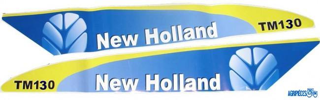 Autocollants New Holland TM130