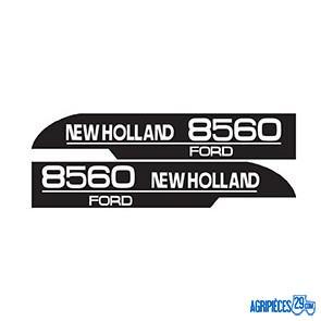 Autocollants capot Ford / New Holland 8560
