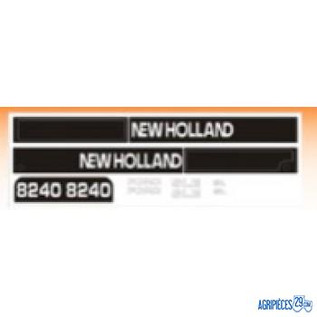 Autocollants New Holland 8240