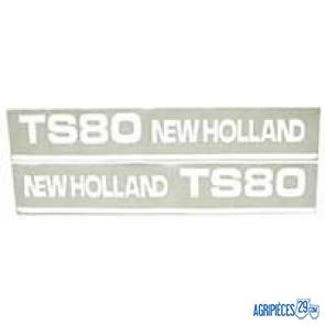 Autocollants New Holland TS80
