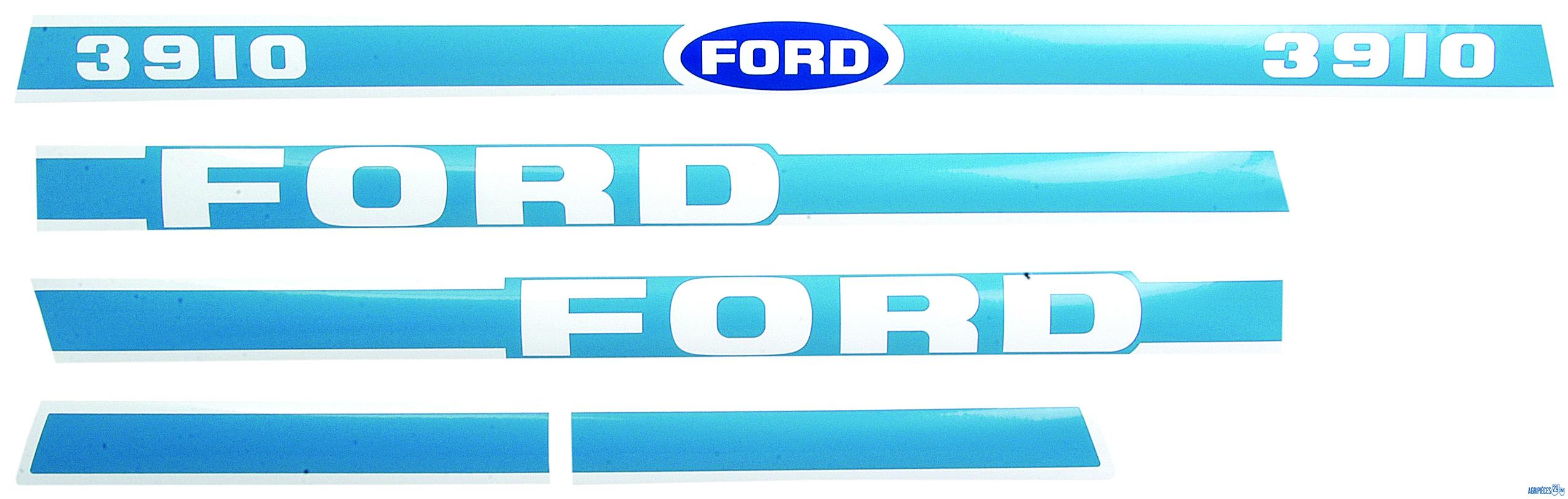 Autocollants Ford 3910