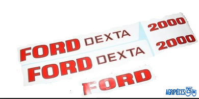 Kit autocollants Ford 2000 Dexta