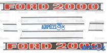 Kit-autocollants-capot-Ford-2000