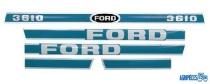 Autocollants Ford 3610