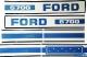 Autocollants Ford 6700