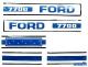 Autocollants Ford 7700